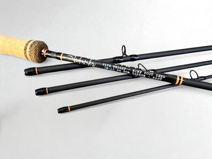 Tidewater Virtue 5wt 9ft - Tangerine/Black