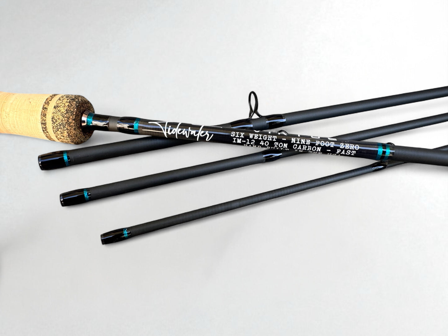 Tidewater Virtue 6wt 9ft - Dark Blue Metallic/Black