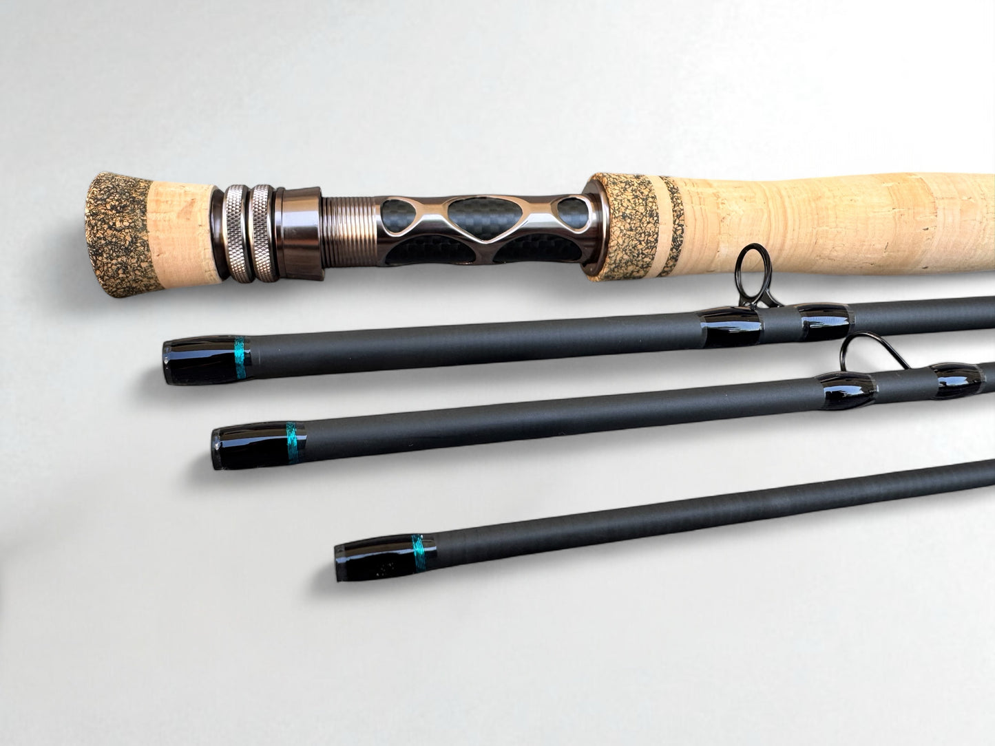 Tidewater Virtue 6wt 9ft - Dark Blue Metallic/Black