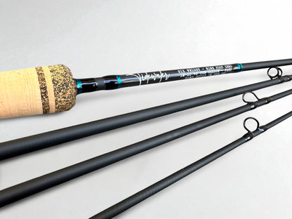 Tidewater Virtue 6wt 9ft - Dark Blue Metallic/Black