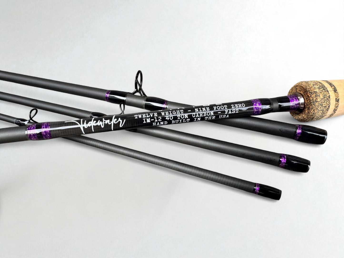 Tidewater Virtue 12wt 9ft - Purple Flash X Black