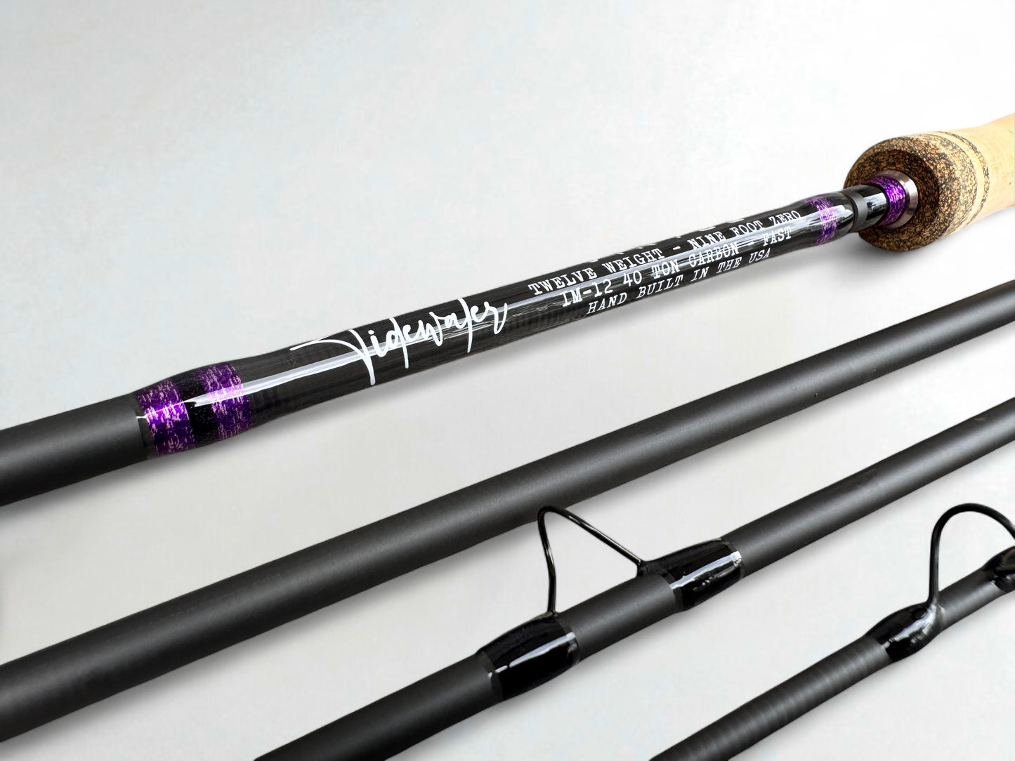 Tidewater Virtue 12wt 9ft - Purple Flash X Black