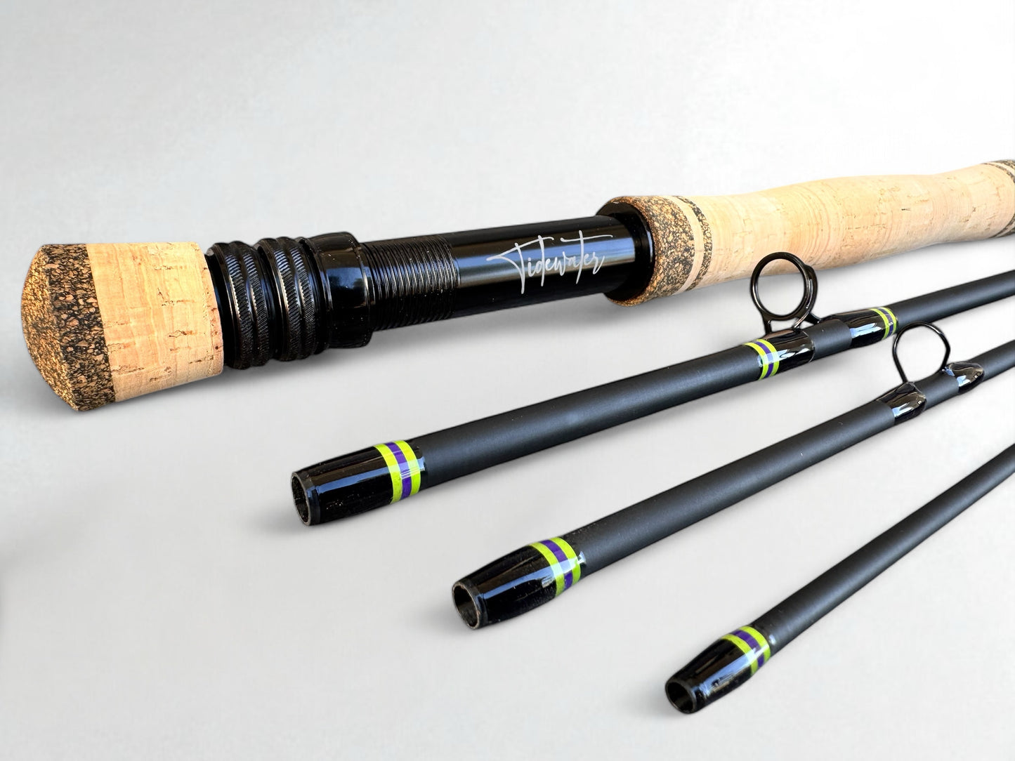 Tidewater Virtue 7wt 9ft - Purple Haze X Chartreuse