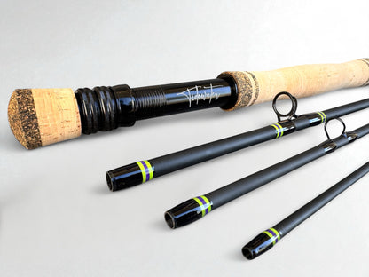 Tidewater Virtue 7wt 9ft - Purple Haze X Chartreuse