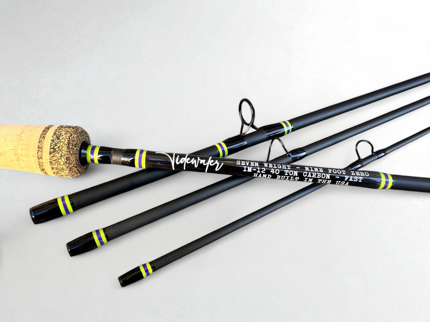 Tidewater Virtue 7wt 9ft - Purple Haze X Chartreuse