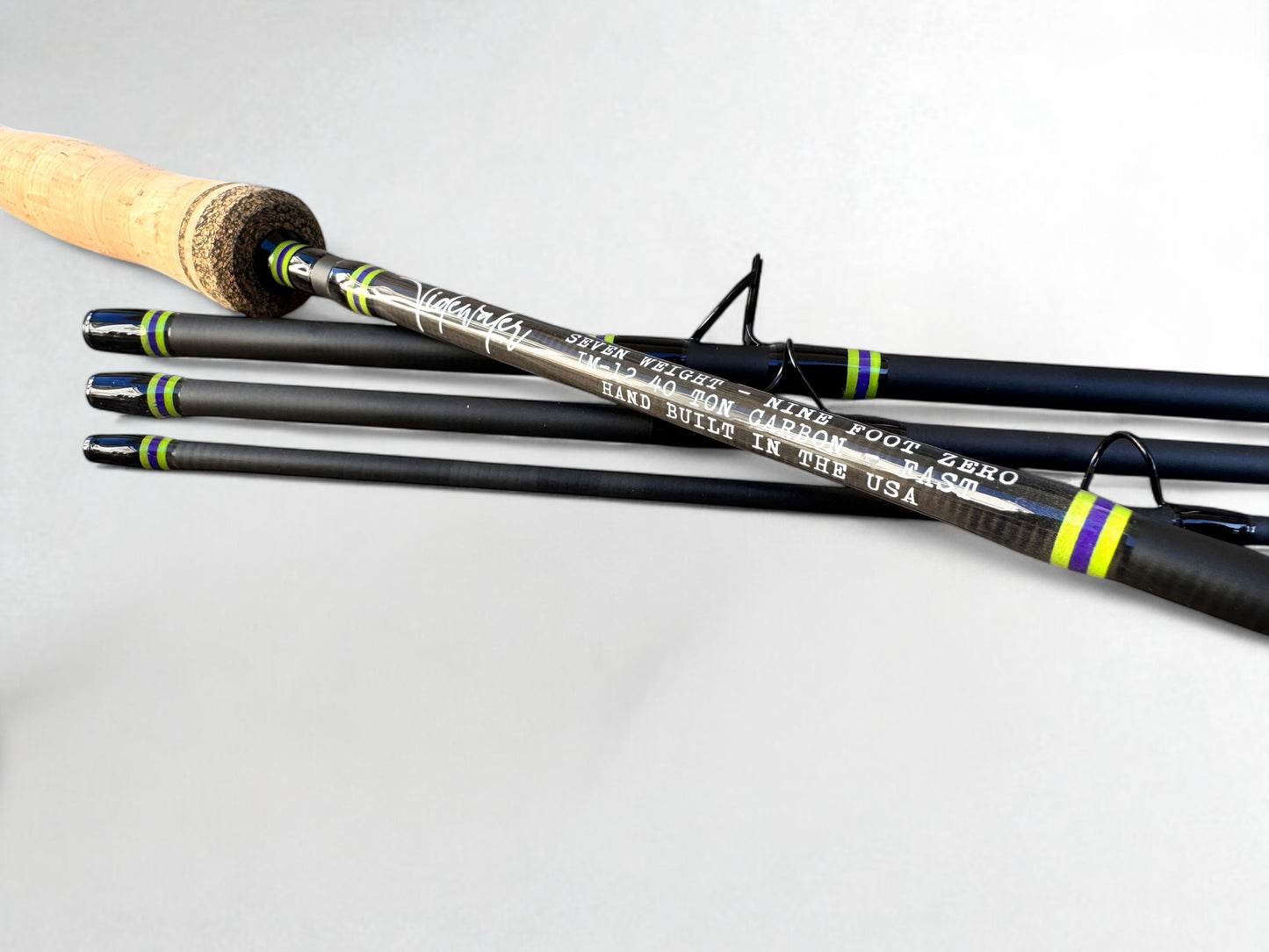 Tidewater Virtue 7wt 9ft - Purple Haze X Chartreuse